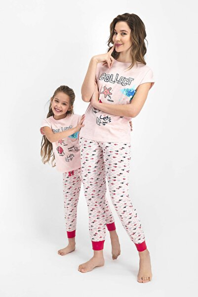 ROLY POLY Σετ Πιτζάμες Mother-Daughter Combination Dusty Salmon 2460