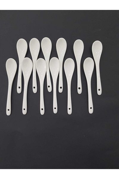 Lavin Set of 12 Porcelain Spoons
