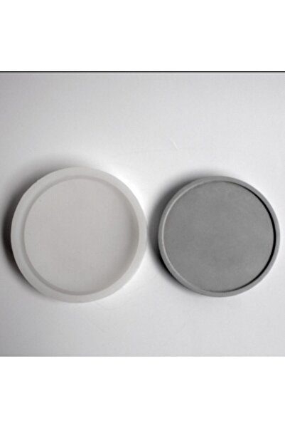 mysilbett Yuvarlak Beton Altlığı Silikon Kalıbı