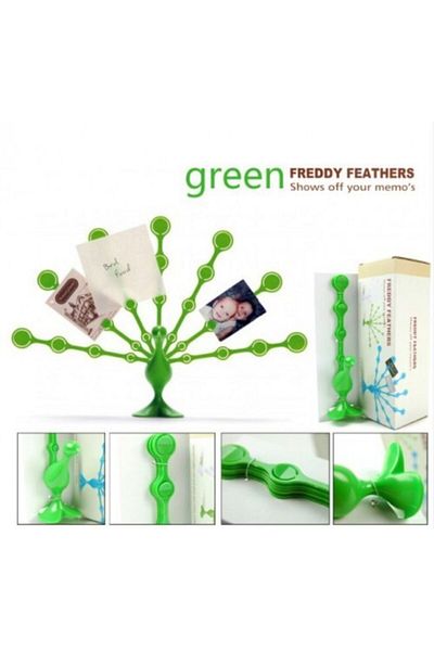hitteknoloji Note Holder - Decorative Product - Peacock Note Holder - Gift - Birthday