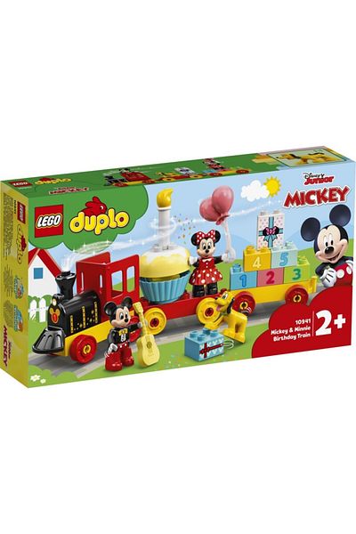 LEGO ®   Duplo ®   ? Disney Mickey and Friends Mickey and Minnie Birthday Train 10941 Figures for Kids
