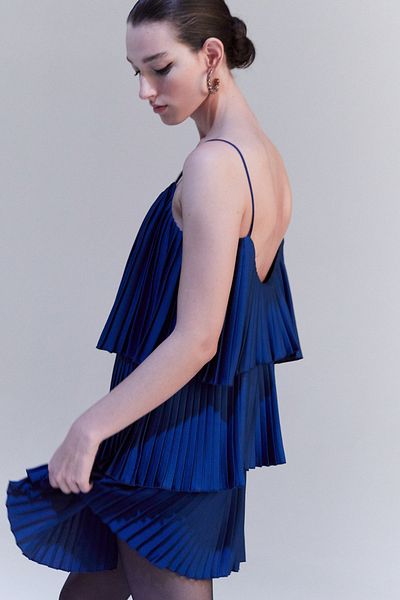 woman Rochie albastră pentru femei 57009049
