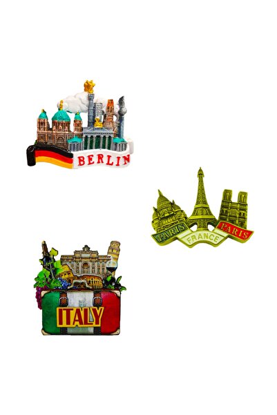 Vera Buzdolabı Magneti 3'lu Set - 2