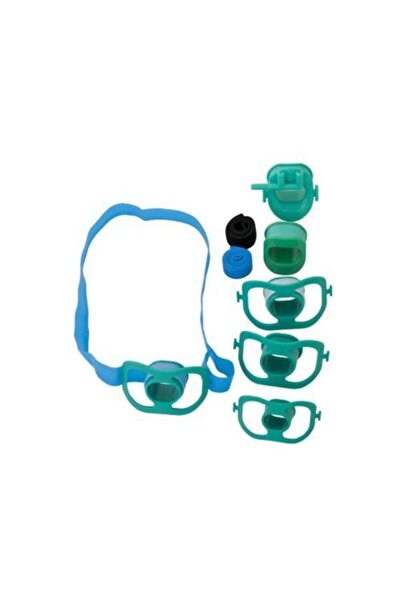 Medbar كمامة فم متنوعة للبالغين مع مطاط - 20 قطعة