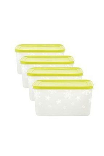 Tupperware Refrigerator and Freezer Storage Container 4 Pieces 2 Lt