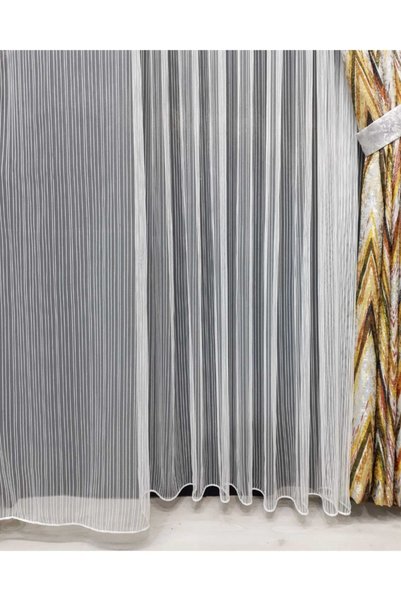 ISSA PERDE Close Pleat Chain Rope Striped 1e3