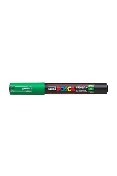 Uni -كرة Pc-1m Posca 0.7 قلم ماركر ملصق أخضر مائي
