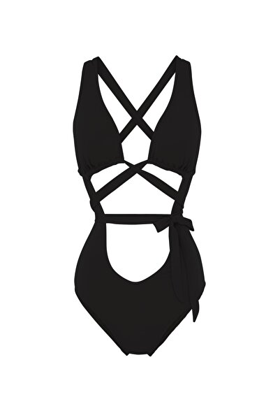 Bıjou Black Swımsuıt