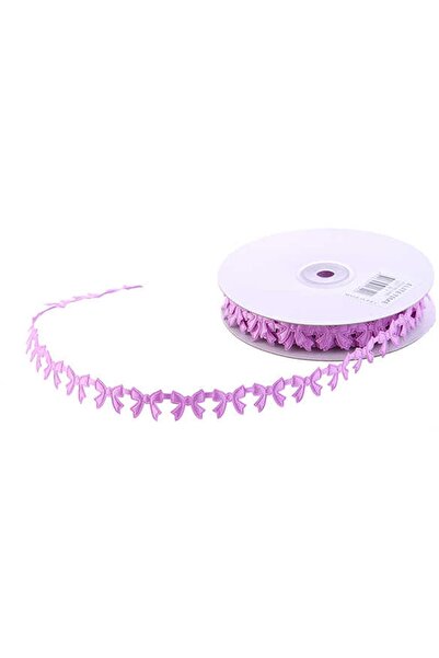 DEPPOSITE Panglică liliac de 18 metri - cu șiruri (2 cm)