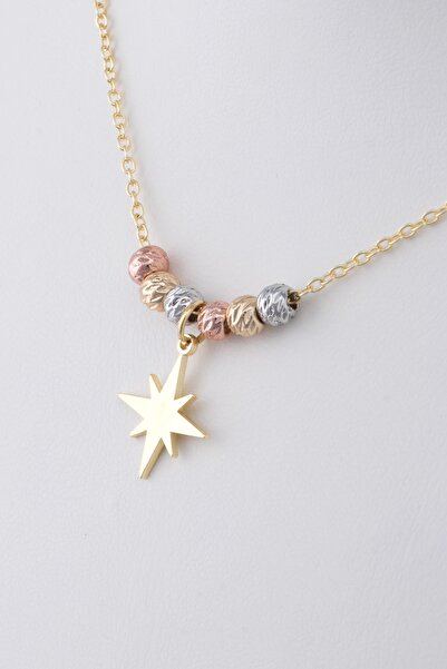 Sortie Aksesuar Kuzey Yıldızı Figürlü Dorika Kolye 006