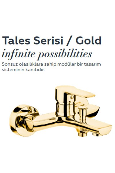 Pronto Tales Mix Banyo Bataryası / Gold