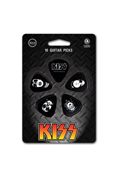 Genel Markalar Planetwaves 1cbk2-10k1 10 Adet Gitar Pena-kiss Logolu