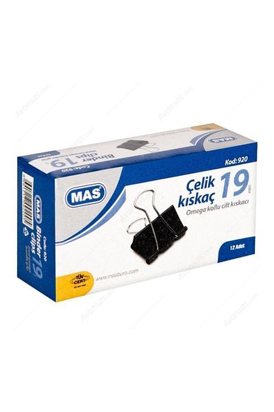 Mas 920 Omega Steel Clamp 19 Mm
