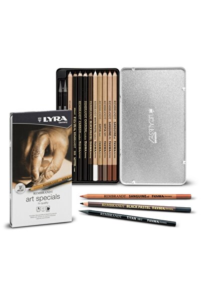LYRA Rembrandt Metal Kutu Art Specials Boya Kalemi 12'li