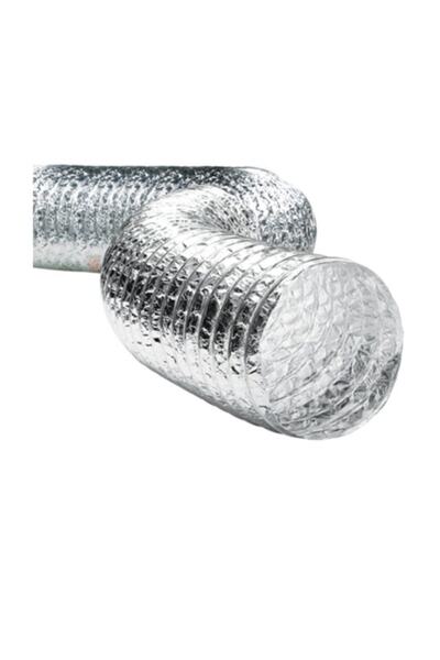 ARON Aspiratör Davlumbaz Havalandırma Borusu Çelik Telli Alüminyum 2.5mt Çap 12cm