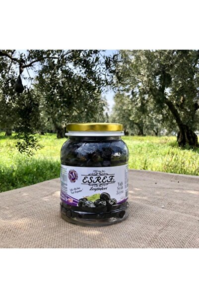Eşref Zeytincilik Jumbo Yağlı Siyah Zeytin 900 gr
