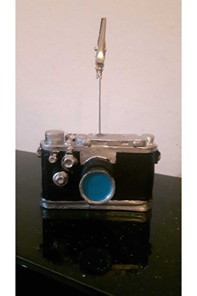 polyester döküm Not Tutucu Retro Fotograf Makinası