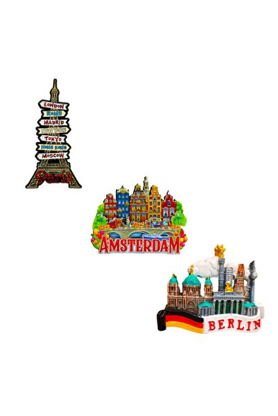 Vera Buzdolabı Magneti 3'lu Set - 9