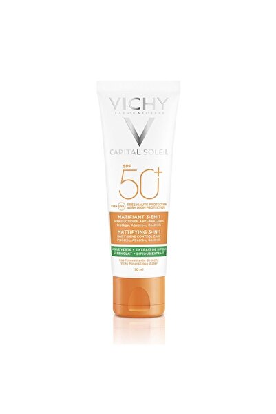 Vichy Capital Soleil Spf 50+ Matlaştırıcı Yüz Güneş Kremi 50 Ml