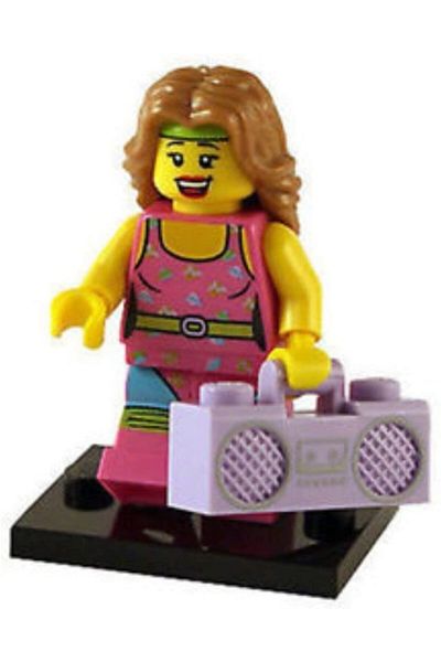 LEGO Fitness Instructor Minifigure - Series 5 - 8805 -