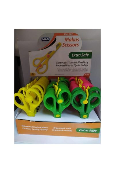 Mas 682 Scissors (protective Round Tip)