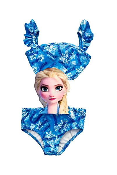 Frozen Elsa Girl's Bikini Swimsuit