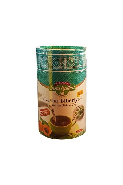 Lokman Sena Sultan Kaysı Kayısı Biberiye Karışık Bitkisel Çay 42’li Süzen Poş...