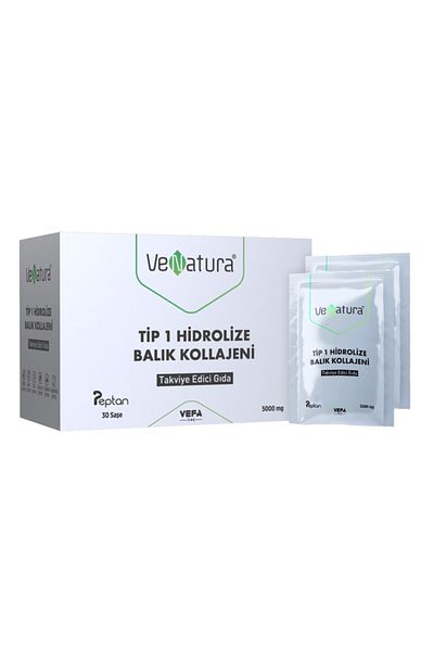 VeNatura Type 1 Hydrolyzed Fish Collagen Food Supplement 30 Sachets
