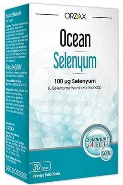 Ocean Selenium 100 Mcg 30 Tablets