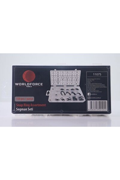 Genel Markalar Worldforce 150 Parça Segman Seti Asorti Dış Segman