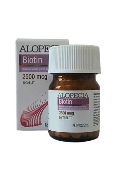Alopecia Super Potency Biotin 2500 mcg 60 Tablet