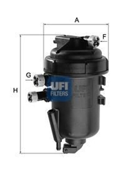 UFI Mazot Fıltresı Ducato Iı / Boxer Iı / Jumper Iı 2.0hdı 2.2hdı Kutulu