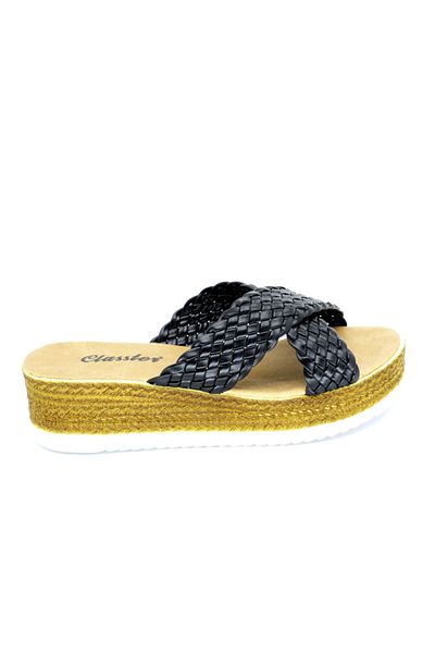 TRENDYSHOES Trendyshose 20s-172 Orgu Cross Papuci de zi cu zi confortabili