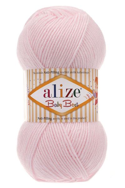 Alize Baby Best Powder Pink Knitting Yarn 184