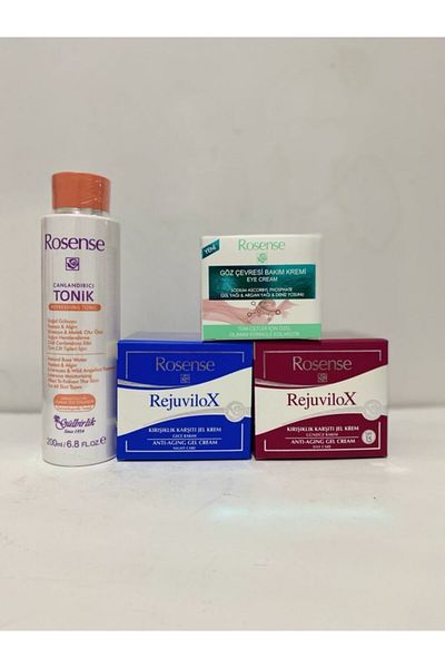 Rosense Face Care Set 2 - Revitalizing Tonic, Night, Day and Eye Cream