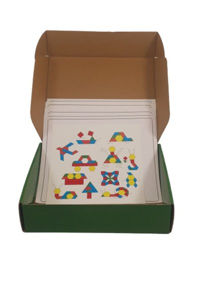 HAMAHA Wooden Educational Developer 125 Pieces Tangram New Box Game