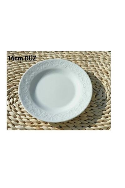 Güral Porselen Bhd16du Spring Flat Plate 16 Cm 6 Pieces