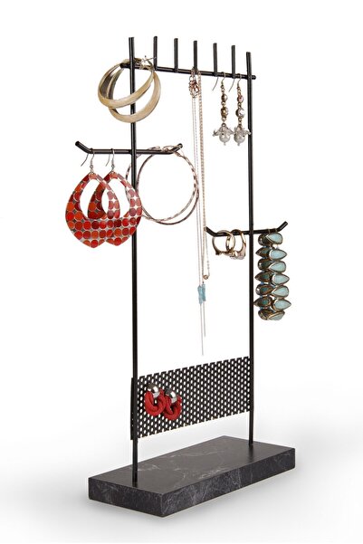 Everglow Accessories Black Comprehensive Jewelry Stand