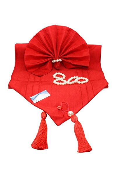 Dantelux Set de cină roșu de Anul Nou Special Model Colber pentru 12 persoane...