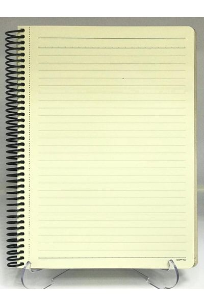 Gıpta غطاء صلب سلكي من Wild Notes مقاس 19x26 120 ورقة دفتر ملاحظات مبطن