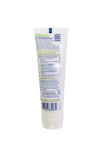 CREST Tom's Of Maine Silly Strawberry Fluoride-free Natural Toothpaste 4.2 Oz Children's Toothpaste