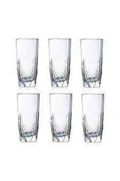 Luminarc Ascot 6-Piece Soft Drink Glass Set Long 300ml 45120