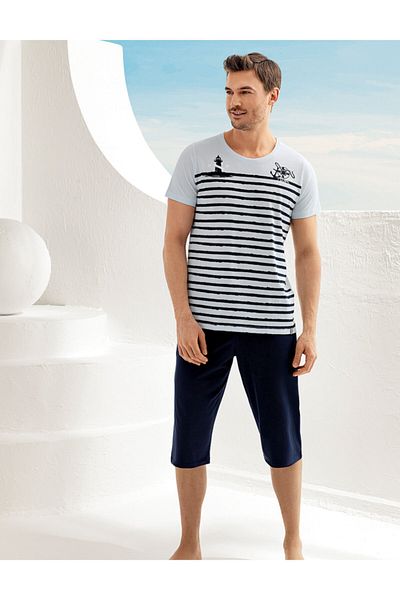 Şahinler Men's Black Capri Suit Mep25161-2