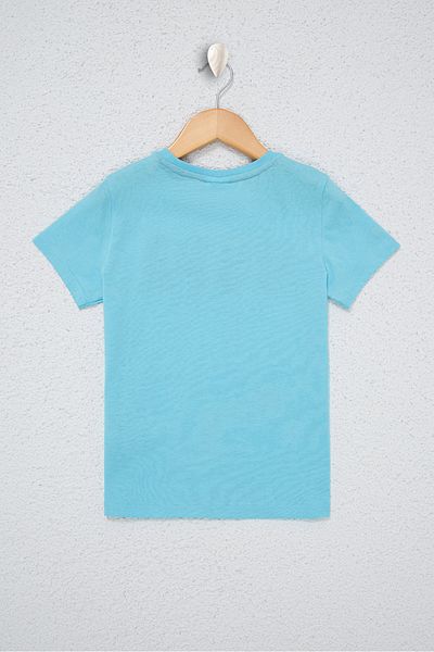 U.S. Polo Assn. Tricou verde pentru băiat