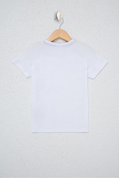 U.S. Polo Assn. Λευκό μπλουζάκι για αγόρι