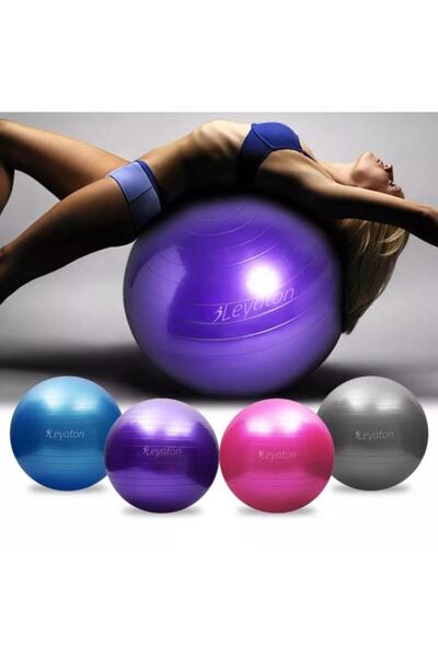 Leyaton Pompă pentru minge de Pilates Dura-strong Deluxe de 65 cm