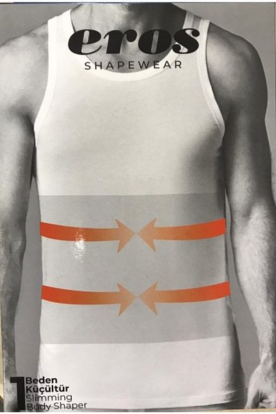 Eros Men's Corset Athlete White -060