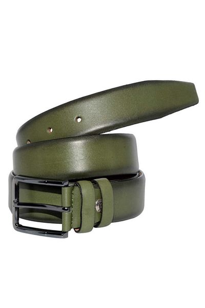 Süzer Deri Genuine Leather Men's Classic Belt - Solid Color