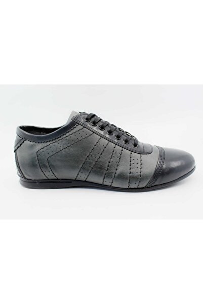 Papuccu Smoked Black Patent Leather Sneaker Shoes 01712991N04