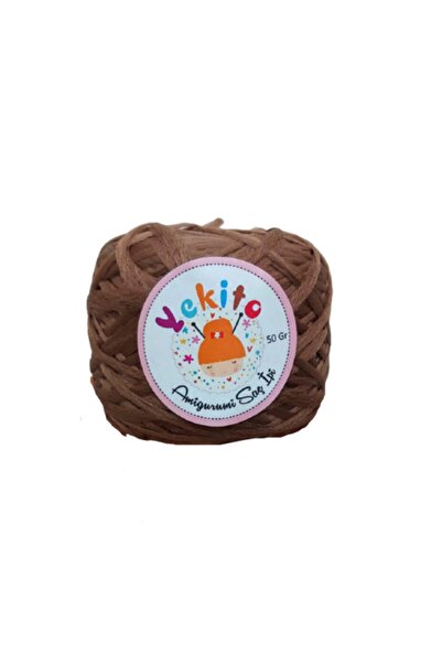 yekito Amigurumi Saç Ipi 50gr Tatlı Kahve No45